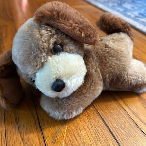 Vintage 1978 Prince Plush Puppy Stuffed Dog Russ Berrie & Co. Childhoodcore